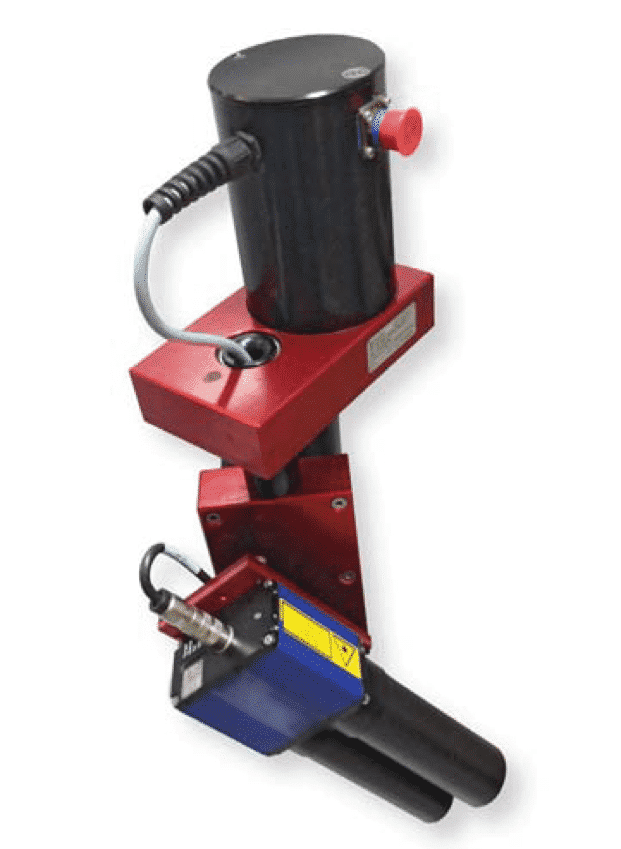 Image Of 3D Laser Scanner - mounted on poles or warehouse .